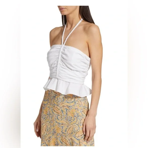 Veronica Beard Arienne Ruched Top